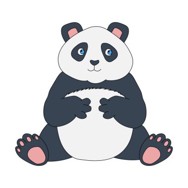 Panda Clipart. Doodle Hayvanlar Tırmanışı. Vahşi Hayvanlar Çizgi Filmi Vahşi Yaşam Aşıkları İçin Tırmanma