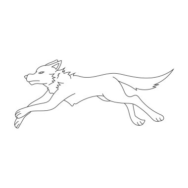 Wolf Clipart. Doodle Hayvanlar Tırmanışı. Vahşi Hayvanlar Çizgi Filmi Vahşi Yaşam Aşıkları İçin Tırmanma