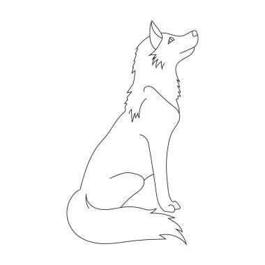 Wolf Clipart. Doodle Hayvanlar Tırmanışı. Vahşi Hayvanlar Çizgi Filmi Vahşi Yaşam Aşıkları İçin Tırmanma