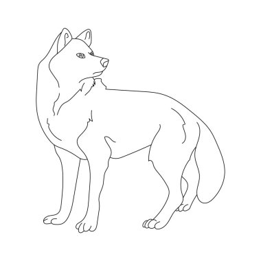 Wolf Clipart. Doodle Hayvanlar Tırmanışı. Vahşi Hayvanlar Çizgi Filmi Vahşi Yaşam Aşıkları İçin Tırmanma