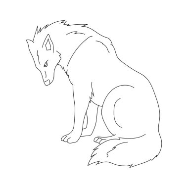 Wolf Clipart. Doodle Hayvanlar Tırmanışı. Vahşi Hayvanlar Çizgi Filmi Vahşi Yaşam Aşıkları İçin Tırmanma