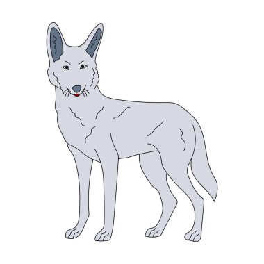 Wolf Clipart. Doodle Hayvanlar Tırmanışı. Vahşi Hayvanlar Çizgi Filmi Vahşi Yaşam Aşıkları İçin Tırmanma