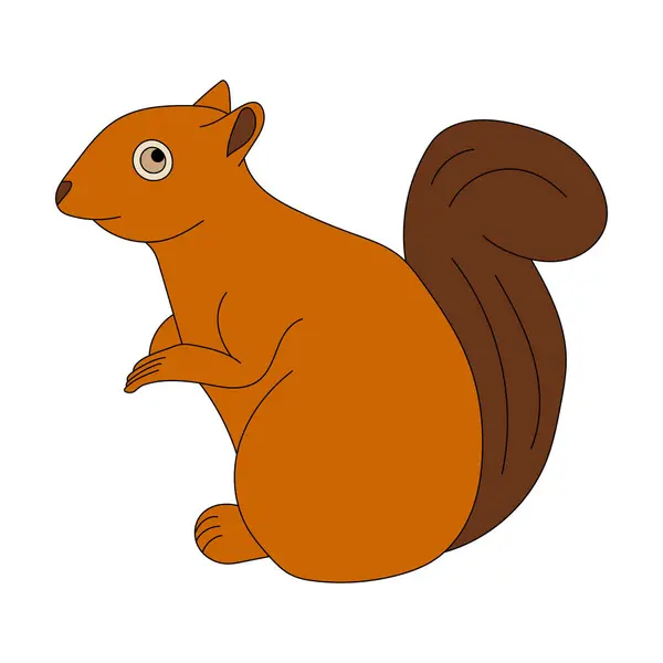 Squirrel Clipart Doodle Animals Clipart Cartoon Wild Animals Clipart ...