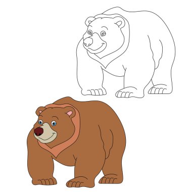 Bear Clipart. Doodle Hayvanlar Tırmanışı. Vahşi Hayvanlar Çizgi Filmi Vahşi Yaşam Aşıkları İçin Tırmanma