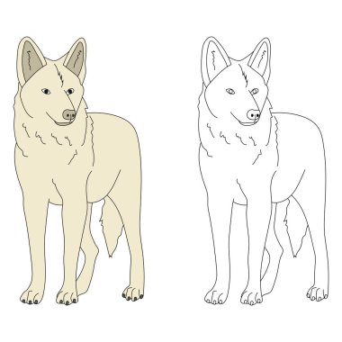 Wolf Clipart. Doodle Hayvanlar Tırmanışı. Vahşi Hayvanlar Çizgi Filmi Vahşi Yaşam Aşıkları İçin Tırmanma