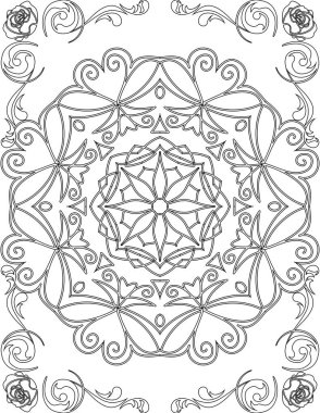 Yetişkinler için Yazdırılabilir Mandala Renk Sayfası. Çocuklar için Eğitim Kaynakları 'ndan. Yetişkinler Boyama Kitabı. Mandala Renklendirme Etkinlik Çalışma Tablosu.