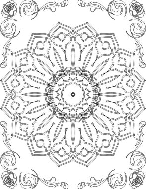 Yetişkinler için Yazdırılabilir Mandala Renk Sayfası. Çocuklar için Eğitim Kaynakları 'ndan. Yetişkinler Boyama Kitabı. Mandala Renklendirme Etkinlik Çalışma Tablosu.