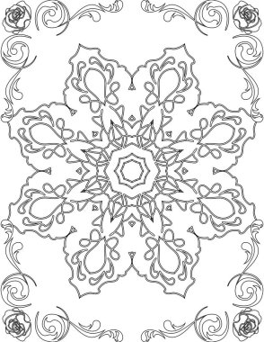 Yetişkinler için Yazdırılabilir Mandala Renk Sayfası. Çocuklar için Eğitim Kaynakları 'ndan. Yetişkinler Boyama Kitabı. Mandala Renklendirme Etkinlik Çalışma Tablosu.