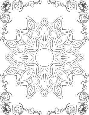 Yetişkinler için Yazdırılabilir Mandala Renk Sayfası. Çocuklar için Eğitim Kaynakları 'ndan. Yetişkinler Boyama Kitabı. Mandala Renklendirme Etkinlik Çalışma Tablosu.