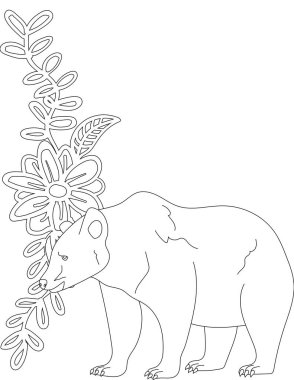 Çiçek Sarmaşığı Boyama Sayfası 'nı aç. Çocuklar ve Yetişkinler için Yazdırılabilir Renk Çalışma Kağıdı. Okul için Eğitim Kaynakları.