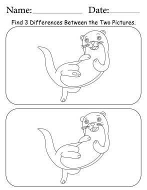 Susamuru Bulmacası. Çocuklar için Yazdırılabilir Faaliyet Çalışma Tablosu. Okul için Eğitim Kaynakları. Nesneler Arasında 3 Farklılık Bul