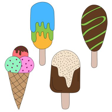 vektör dondurma kümesi