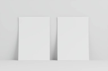 A5 Flyer Model 3D Görüntü