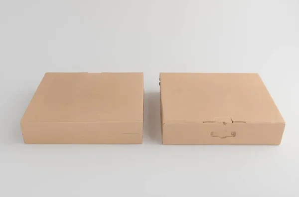 Oluklu Karton Kutu Model Resim — Stok fotoğraf
