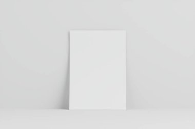 A5 Flyer Model 3D Görüntü