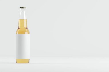 Bira Şişe Model 3D Görüntü