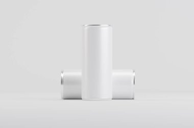 Alüminyum Beyaz Soda Bira Kutusu 3D Görüntü