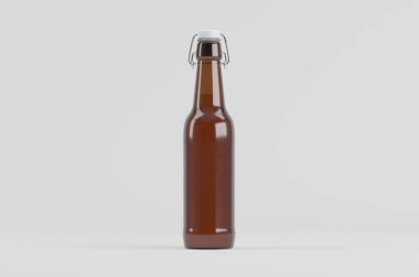 Bira Şişe Model 3D Görüntü