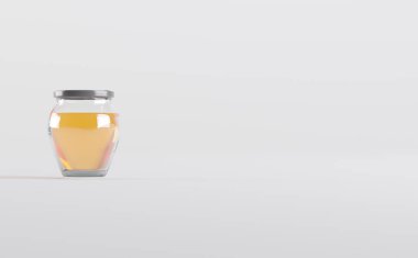 Bal kavanozu 3D Görüntü