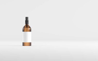 Düşüren Şişe Model 3D Görüntü - İki Şişe