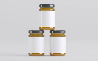 Bal kavanozları 3D Görüntü