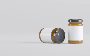 Bal kavanozu 3D Görüntü