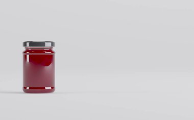 Reçel kavanozları 3D Görüntü