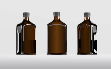 Eczacılık Alkol Şişe Model 3D Görüntü