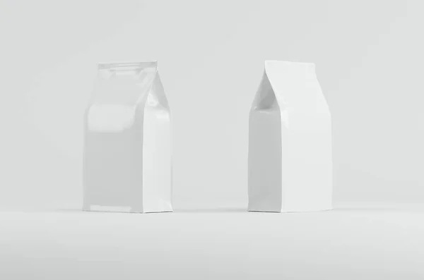 白色包包模型3D渲染 — 图库照片