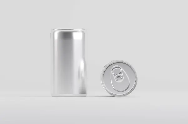 알루미늄 Soda Beer Can Mockup Illustration — 스톡 사진