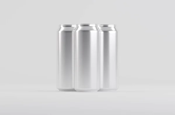 Cerveza Soda Aluminio Puede Burlarse Ilustración —  Fotos de Stock