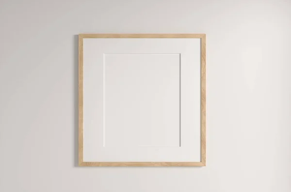 Quadrato Telaio Modello Mockup Illustrazione — Foto Stock