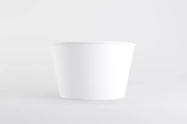 Ice Cream Paper Cup Makiety 3Dilustracja — Zdjęcie stockowe