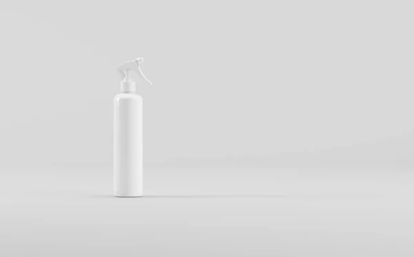Vit Cosmetic Trigger Spray Bottle Mockup Illustration — Stockfoto