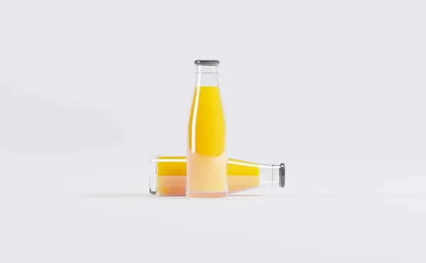 Juice Bottles Mockup Illusztráció — Stock Fotó