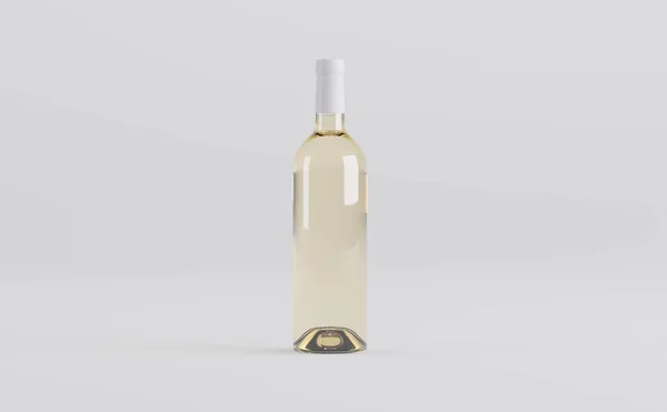 Vinflasker Mockup Illustration - Stock-foto