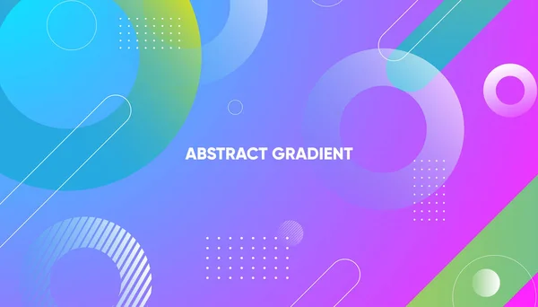 Soyut renk gradyan geometrik şekil çember arkaplanı. 
