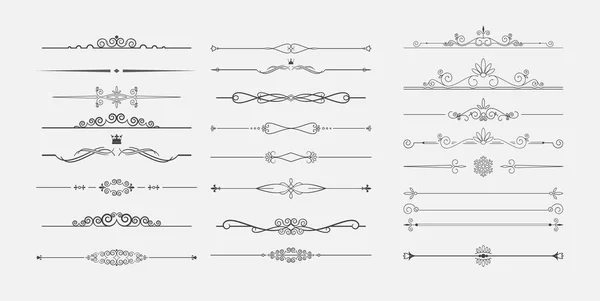 ayracı sınır vektör tasarım koleksiyonu 06