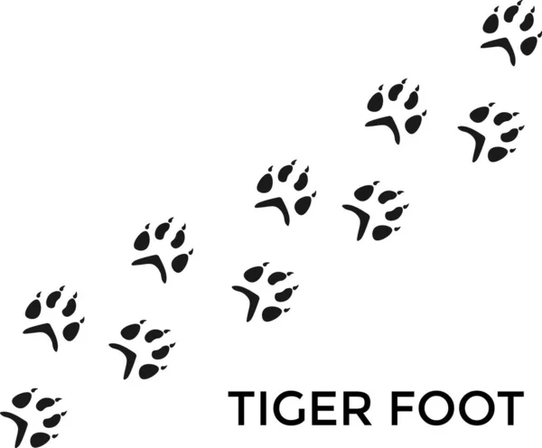 Animal Paw Print Icône Set Illustration Stock — Image vectorielle