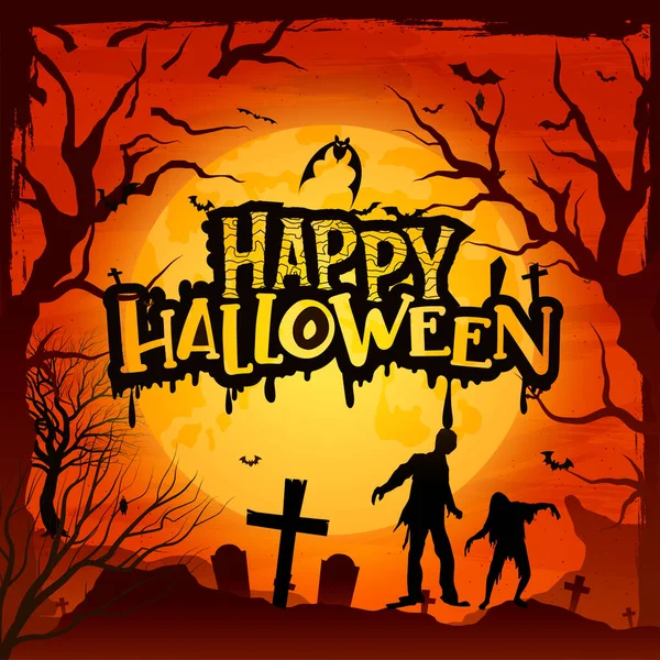 Bayram posteri olarak balkabaklı cadılar bayramı tasarımı