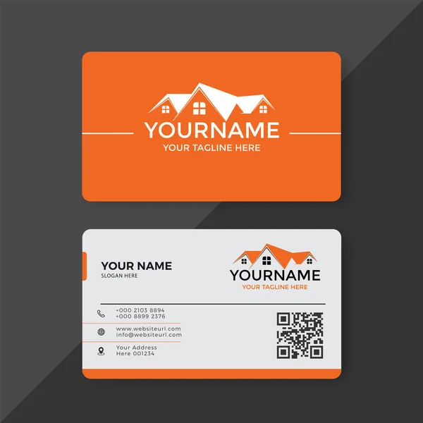 Basit ve Modern İş Kartı Tasarımı Vektör, Vintage Dağ Keşfi hisse senedi çizimi