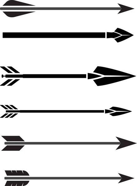 Hipster Arrows Arrows Boho Style Criss Cross Tribal Arrows Circle — Stock Vector