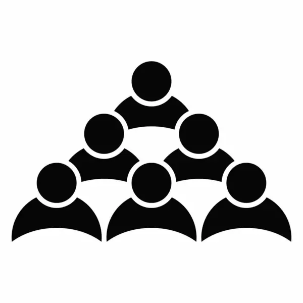  Uygulamalar ve web siteleri için kullanıcı / arkadaş grubu veya arkadaş grubu düz vektör simgesi 