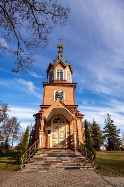 Chiesa San Nicola Michaw Podlasie Polonia — Foto Stock