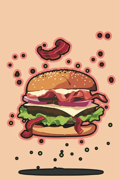 Bu gurme sığır etli burgerin ağız sulandırıcı lezzetlerine, göz kamaştırıcı detaylarıyla tanık olun. Kremalı keçi peyniri, çıtır pastırma şeritleri ve karamelli soğanla kaplı etli börek gerçek bir mutfak başyapıtıdır. Evet.