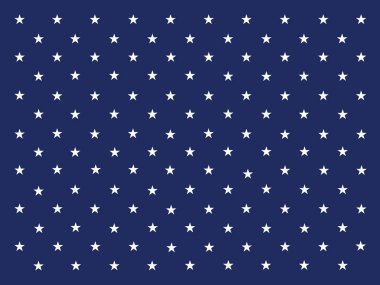 Amerikan bayrağı ilham verici arka plan, beyaz yıldızlı mavi arkaplan