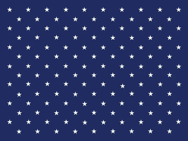 Bandeira Americana Fundo Inspirado Fundo Azul Com Estrelas Brancas — Fotografia de Stock