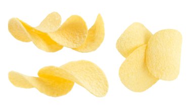 Yığınla patates cipsi.