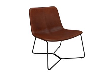 modern sandalye üzerinde beyaz izole