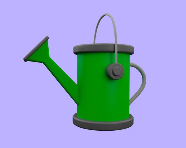 Rendering Watering Can Nature Icon — Stock Photo, Image